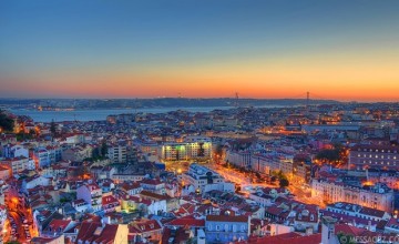 Lisbon View in Portugal -